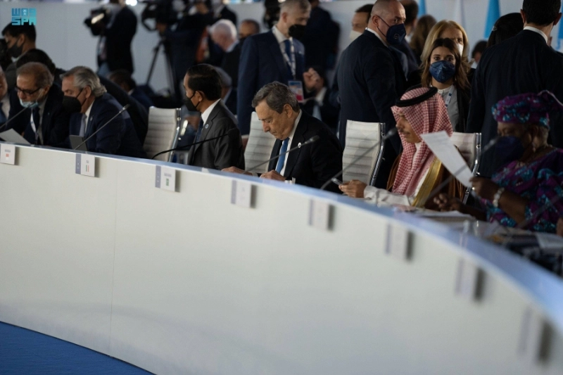 فيصل بن فرحان خلال مشاركته في أعمال القمة (واس)