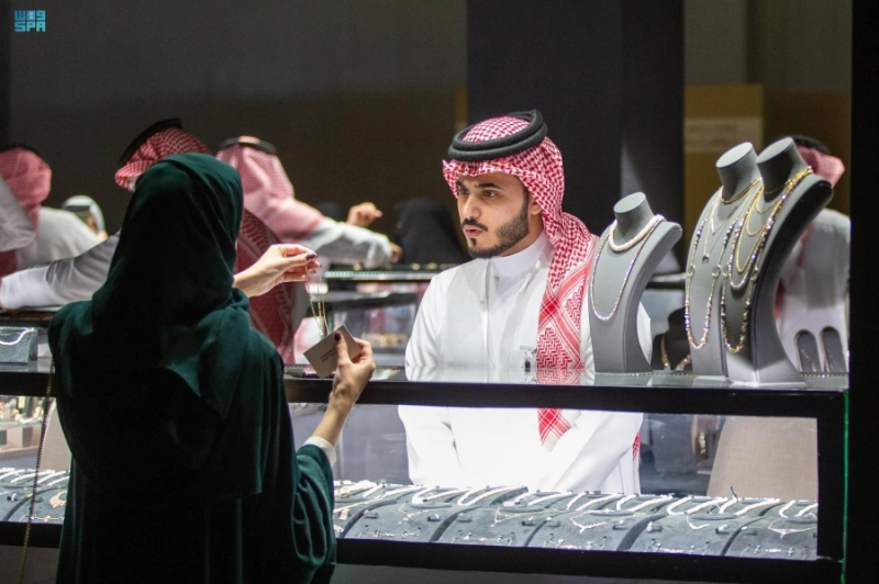من فعاليات معرض المجوهرات (مكة)
