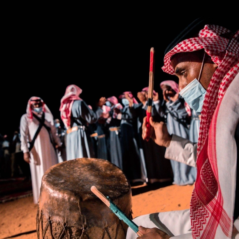 حضور مبهج للفن الشعبي «الزار» بمهرجان العلا للتمور