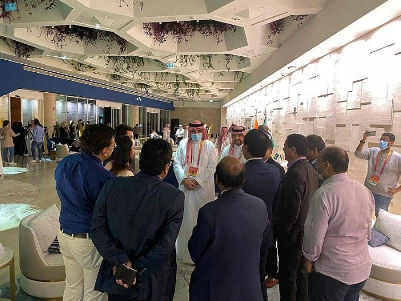 من اللقاء السعودي الهندي (مكة)