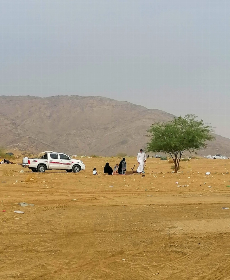 أجواء ربيعية تحفز أهالي مكة على الخروج (أنس الحارثي)