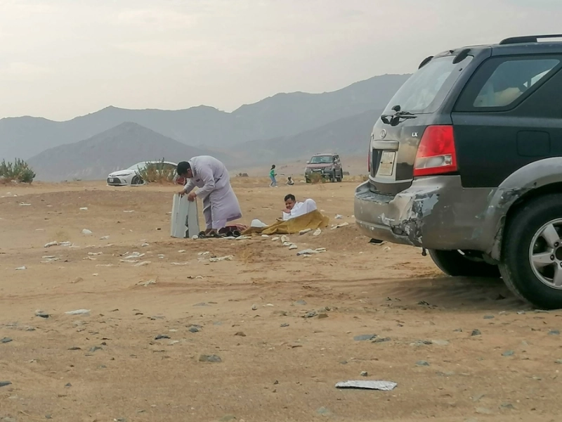 أجواء ربيعية تحفز أهالي مكة على الخروج (أنس الحارثي)