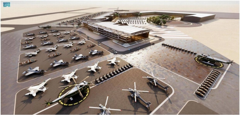تخيلية لمعرض الدفاع العالمي في الرياض