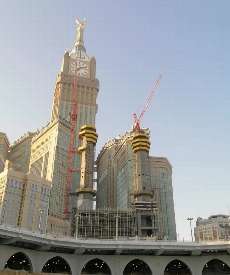 أعمال إنشاء في الحرم المكي (مكة)