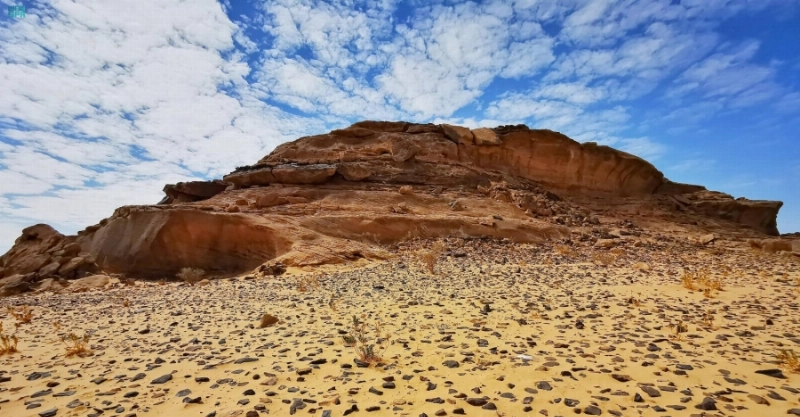 من صخور حمى نجران (مكة)