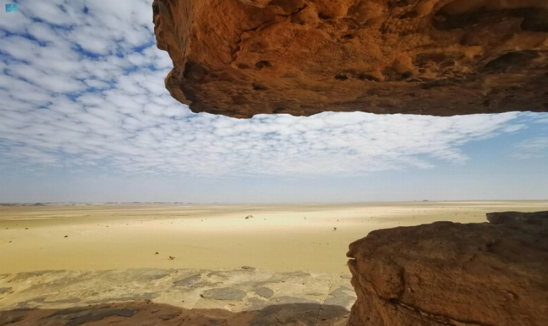 من صخور حمى نجران (مكة)