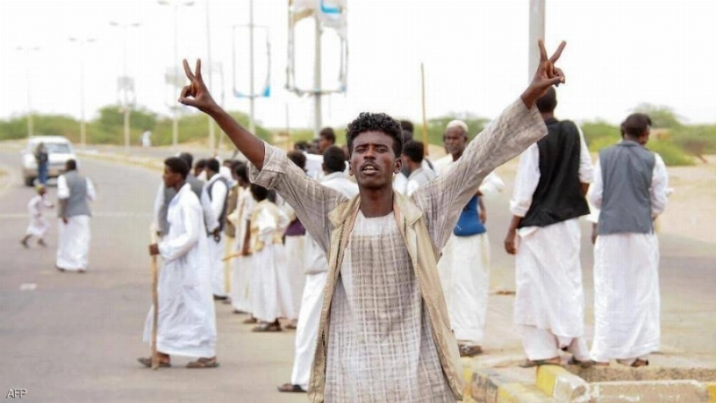 احتجاج سابق في شرق السودان (مكة)