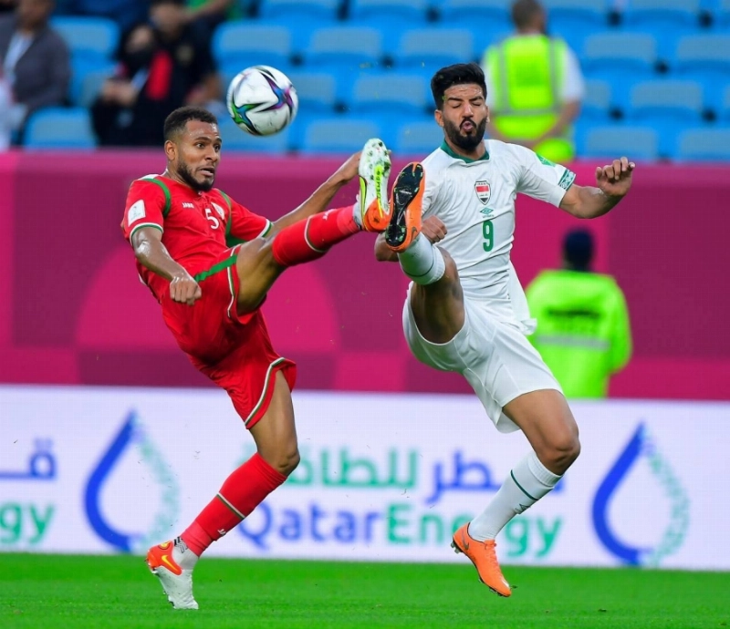العراق وعمان في الجولة الأولى