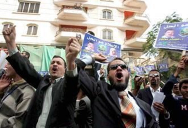 إحدى مظاهرات الإخوان في مصر (مكة)