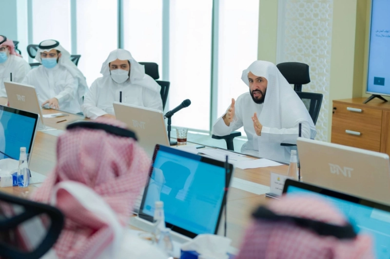 من اجتماع قيادتي الوزارتين (العدل)