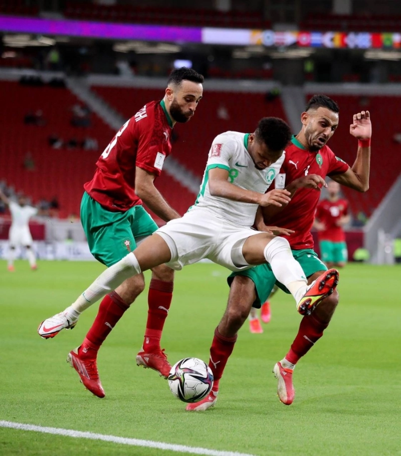 السعودية والمغرب أمس (نواف الجبني)