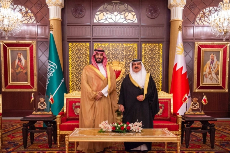 الملك حمد آل خليفة والأمير محمد بن سلمان (واس)