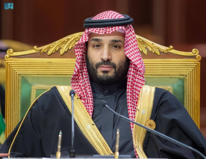 الأمير محمد بن سلمان متحدثا خلال القمة
