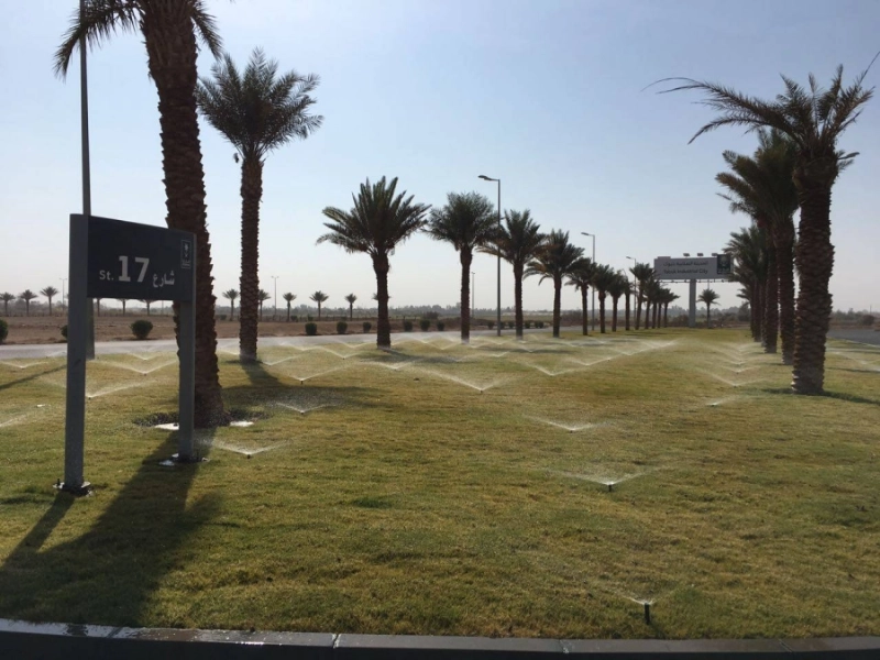 من المدينة الصناعية في تبوك