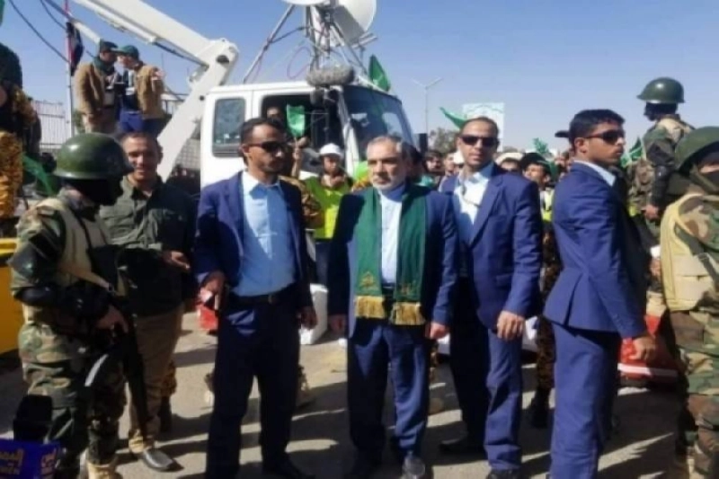 حسن إيرلو لدى ظهوره في العاصمة صنعاء قبل وفاته (مكة)