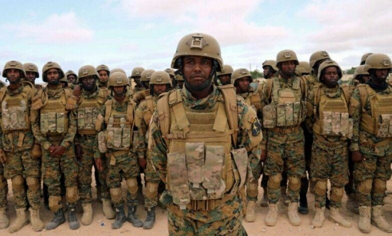 عناصر من الجيش الصومالي (مكة)