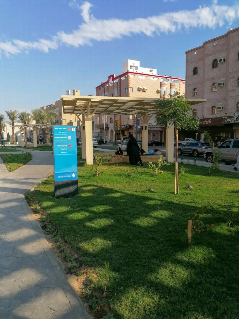 ممشى الشوقية بعد افتتاحه أمس (أنس الحارثي)