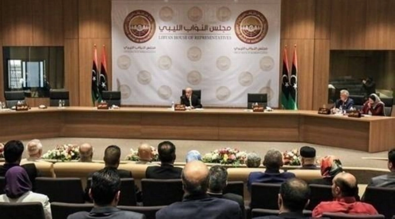 إحدى جلسات البرلمان الليبي (مكة)