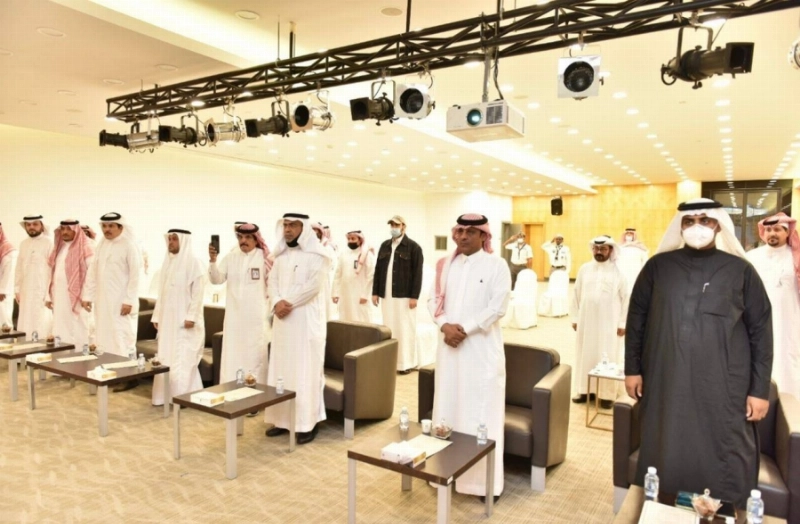 أمين العاصمة المقدسة خلال رعايته حفل فرع هيئة الصحفيين السعوديين بمكة المكرمة