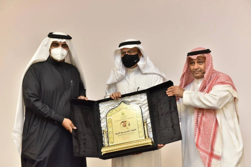 أمين العاصمة المقدسة خلال رعايته حفل فرع هيئة الصحفيين السعوديين بمكة المكرمة
