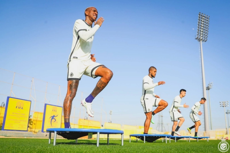 جانب من تدريبات النصر (مكة)