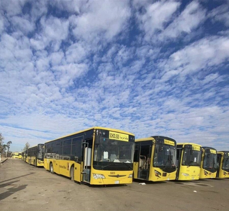 أسطول النقل المدرسي بتبوك (مكة)