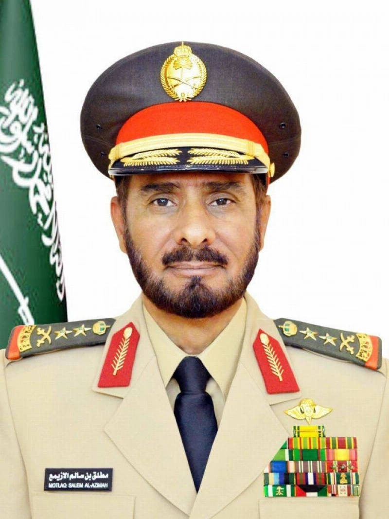 قائد القوات المشتركة الفريق الأول الركن مطلق بن سالم الأزيمع