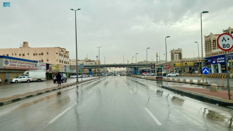 من الأمطار على الشرقية أمس (مكة)