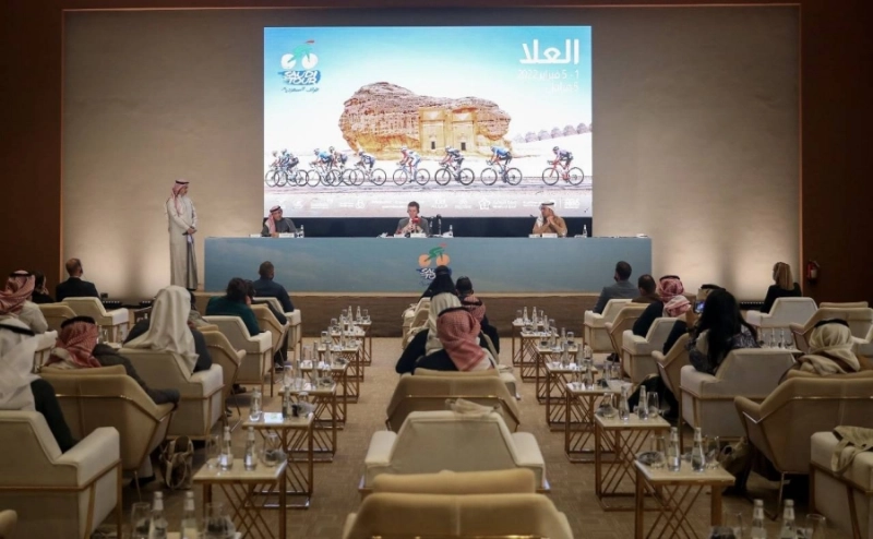 الكشف عن تفاصيل النسخة الثانية من "طواف السعودية 2022" التي تستضيفها العلا (واس)