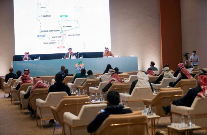 الكشف عن تفاصيل النسخة الثانية من "طواف السعودية 2022" التي تستضيفها العلا (واس)