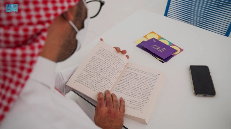 أحد المتسابقين خلال الفعالية (مكة)