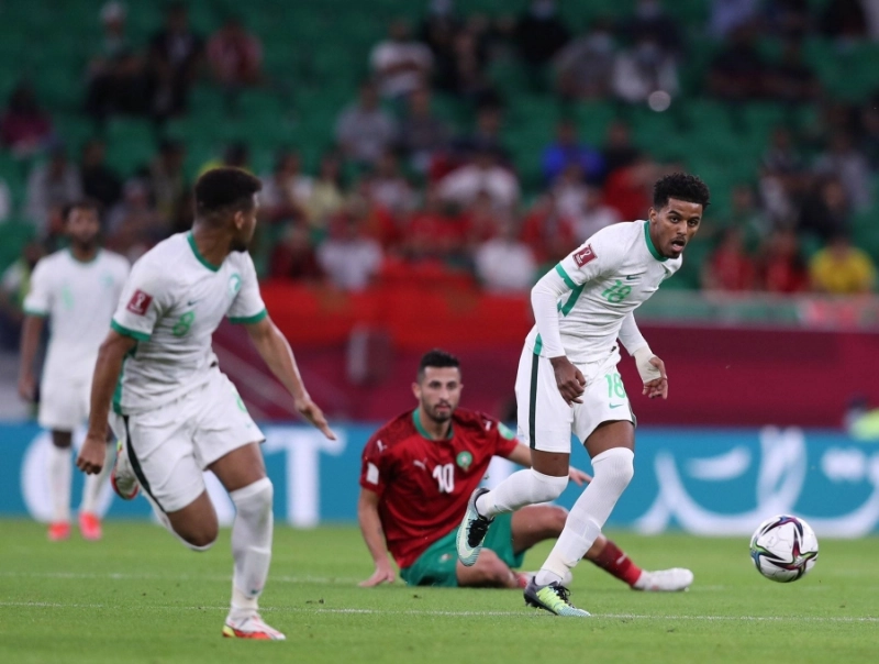 هيثم عسيري خلال مشاركته في كأس العرب الأخيرة