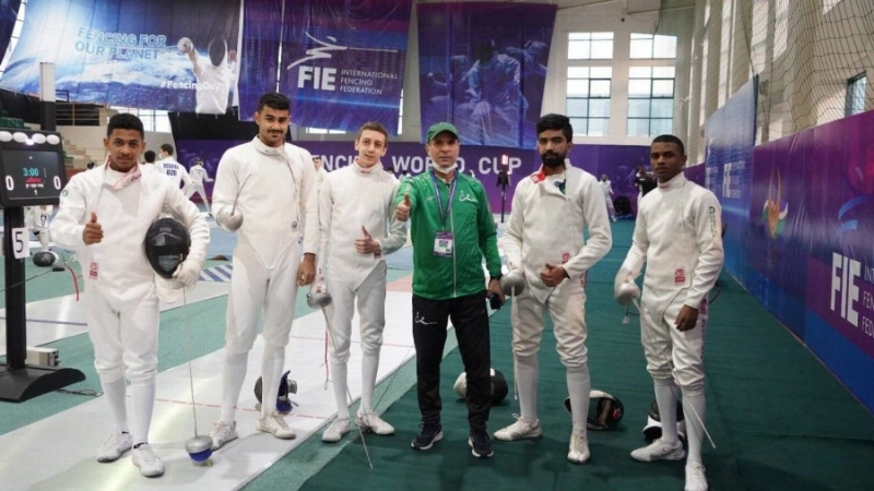 المنتخب السعودي للمبارزة