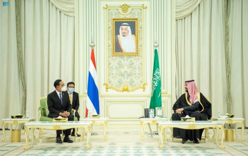 من مراسم الاستقبال (واس)