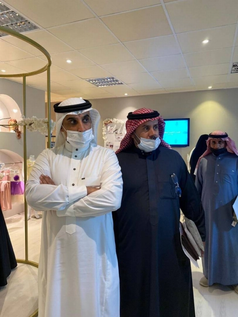 نائب محافظ المؤسسة العامة للتدريب التقني والمهني للخدمات المساندة يتفقد تقنية بنات الطائف