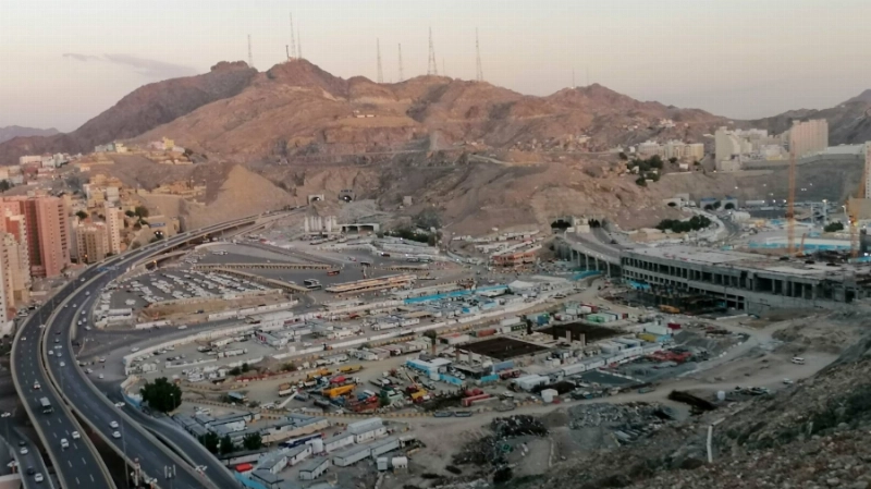 الدائري الأول في مكة كما بدا أمس (أنس الحارثي)