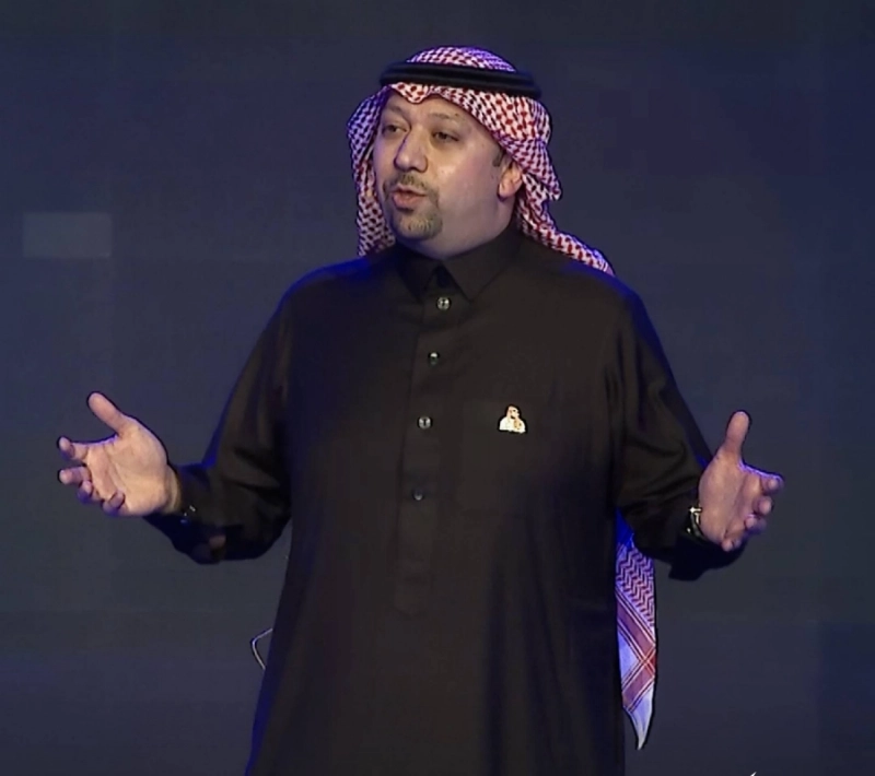 منير الدسوقي خلال الإعلان عن كراج (مكة)