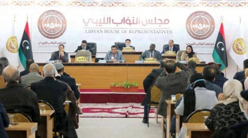 جانب من اجتماعات مجلس النواب الليبي (مكة)