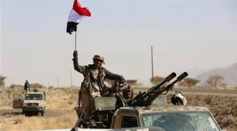 عناصر من الجيش الوطني اليمني (مكة)