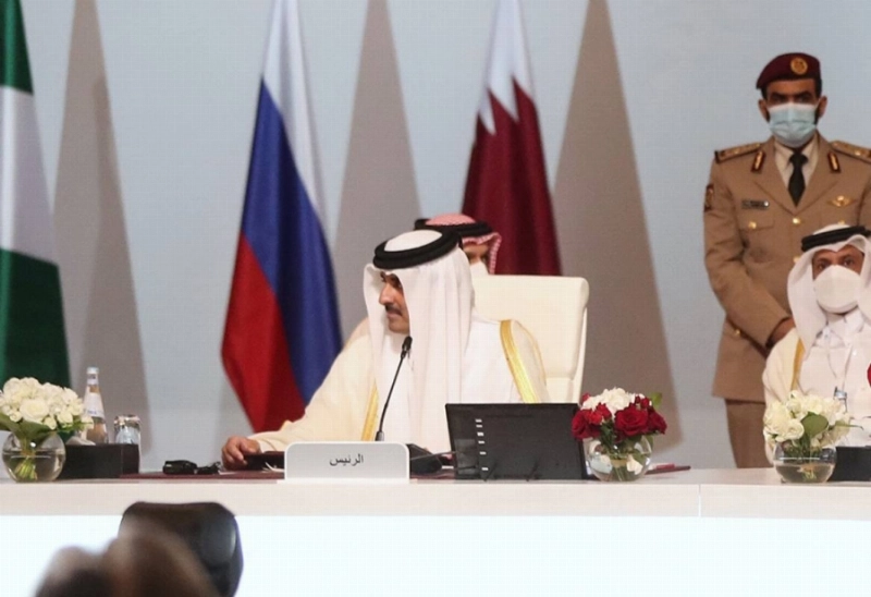أمير قطر يترأس المنتدى (د ب أ)