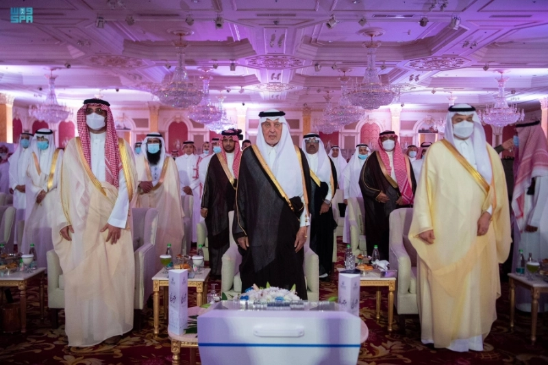 خالد الفيصل خلال تدشين المشاريع (مكة)