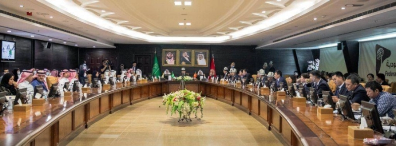 من اللقاء السعودي القرغيزستاني (مكة)
