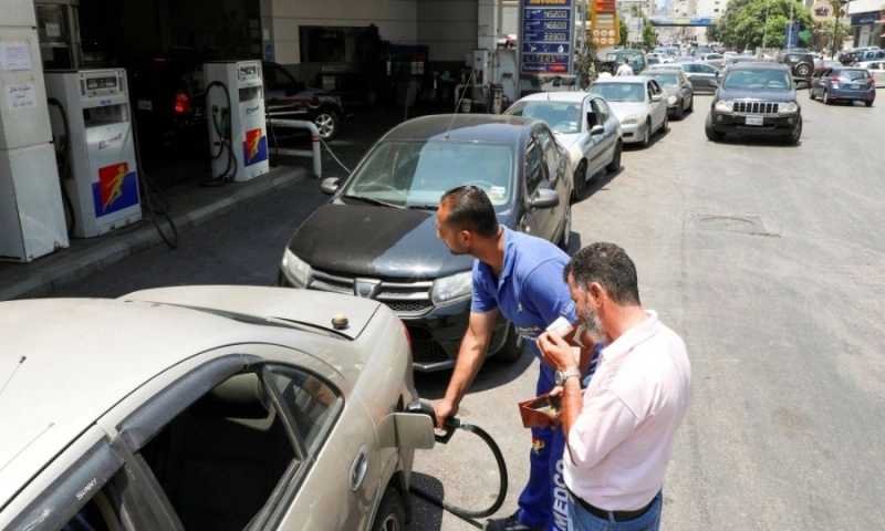 إحدى محطات المحروقات بلبنان (مكة)