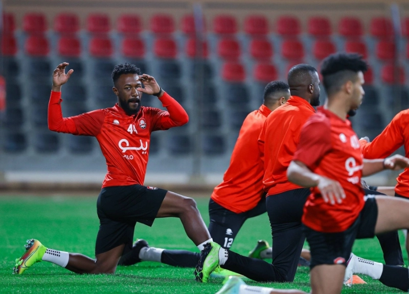 من استعدادات الرائد لمواجهة الهلال (مكة)