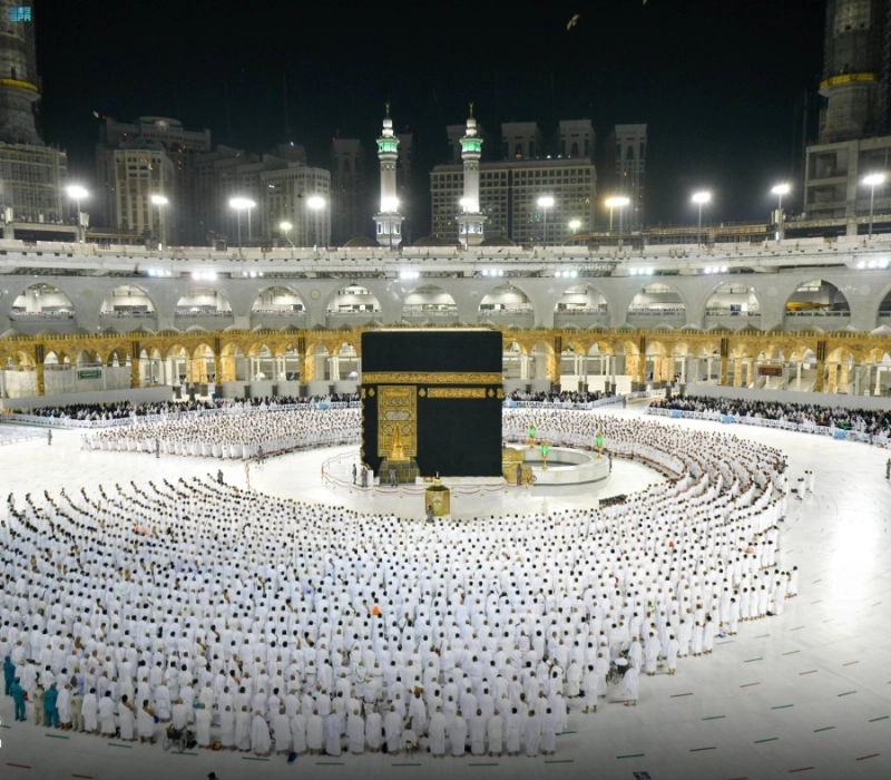 تخصيص صحن المطاف والدور الأرضي للطائفين (مكة)