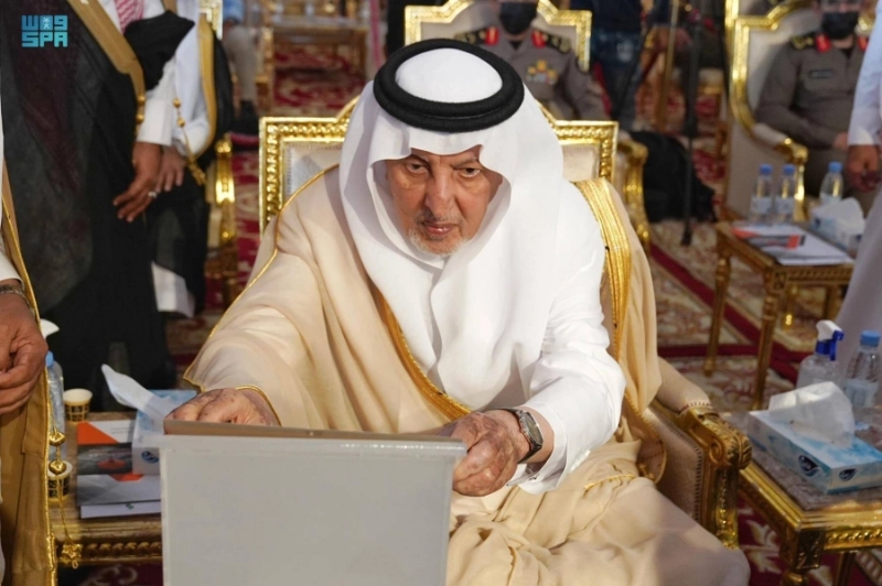أمير مكة خلال تدشين المدينة الذكية في جدة (مكة)