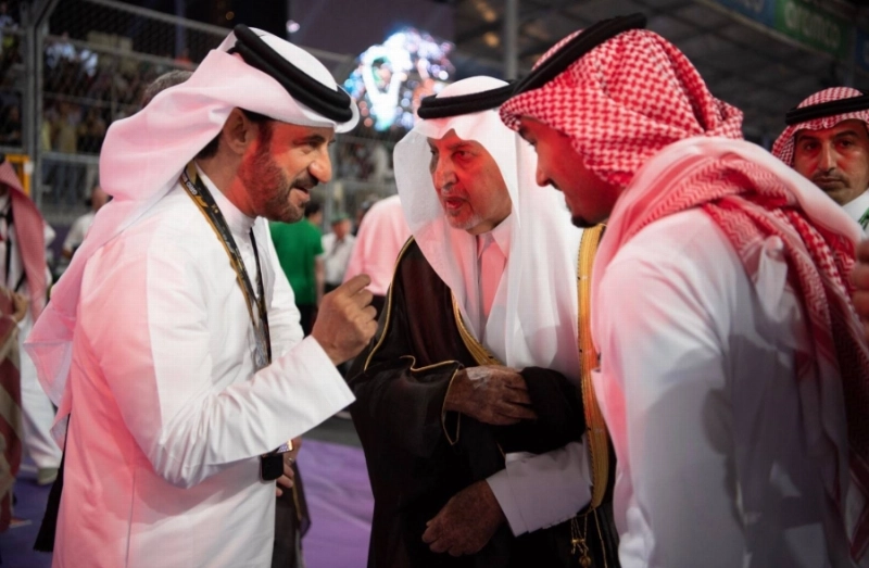 خالد الفيصل يشهد ختام جائزة السعودية الكبرى STC للفورمولا1 (واس)