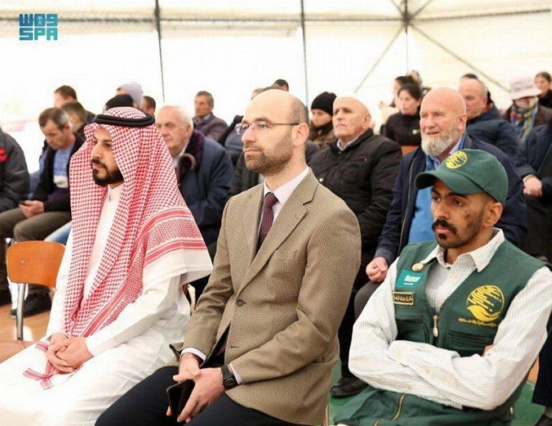 تدشين توزيع السلال في ألبانيا