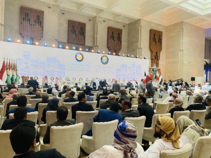 جانب من المفاوضات اليمنية بالرياض (مكة)