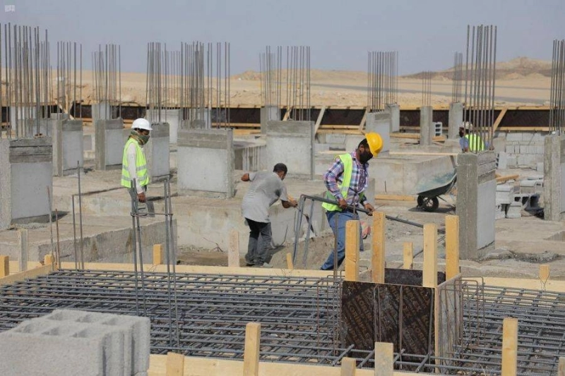 أعمال إنشائية في مخطط الصفوة بجدة (سكني)